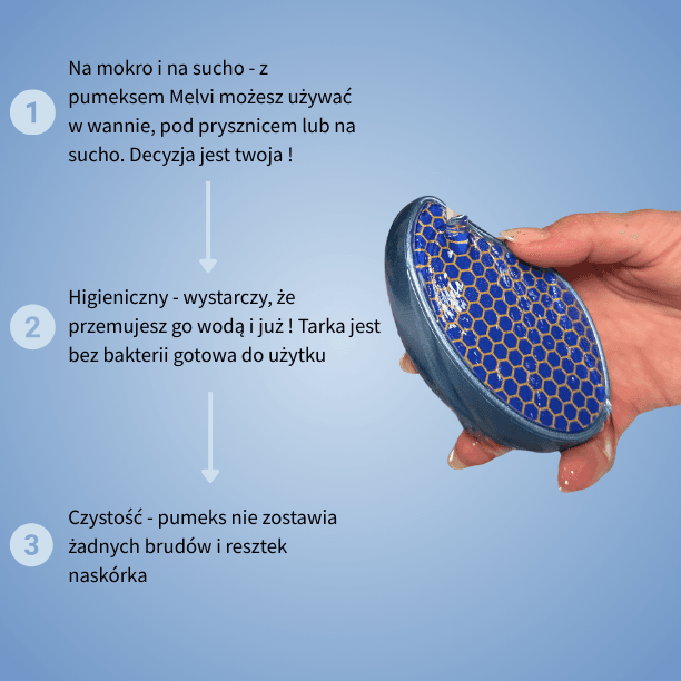 MELVI NanoGlass - Pilnik do usuwania martwego naskórka