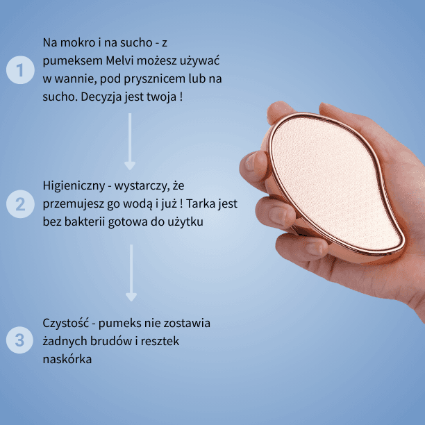 MELVI NanoGlass - Pilnik do usuwania martwego naskórka